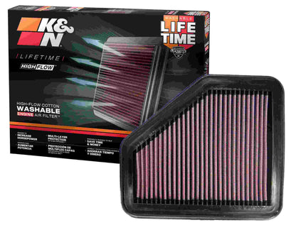 K&N Engineering K&N 05-10 Chevy Cobalt / 07-09 Pontiac G5 Drop In Air Filter 33-2311