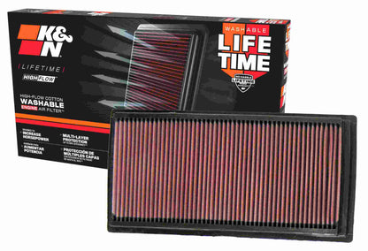 K&N Engineering K&N Replacement Air Filter NISSAN FRONTIER 2.5L - L4; 2005-2010 33-2324