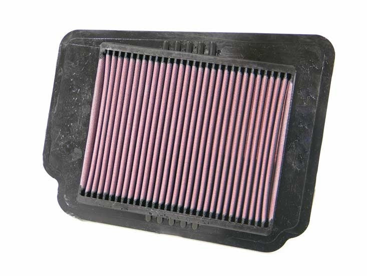 K&N Engineering K&N Replacement Air Filter for Chevrolet / Suzuki 11.438in O/S Length x 8.813in O/S Width x 1in H 33-2330