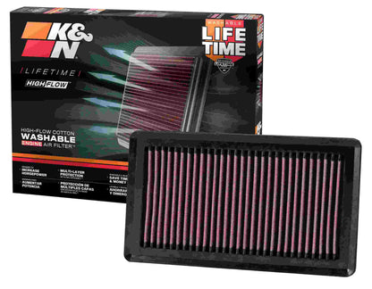 K&N Engineering K&N 07 Nissan Versa 1.8L-L4 Drop In Air Filter 33-2375