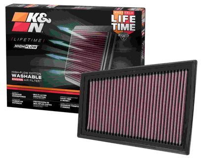 K&N Engineering K&N 07 Nissan Sentra 2.0L-L4 Drop In Air Filter 33-2376
