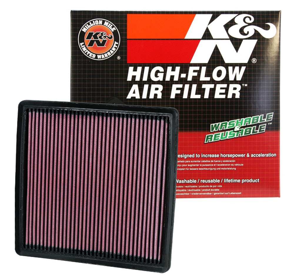 K&N Engineering K&N 09-13 Ford F150 / 08-13 F250/F350/450/550 SD / 10-13 F150 SVT Raptor Drop In Air Filter 33-2385