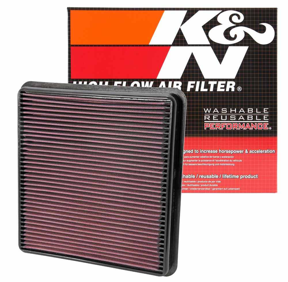 K&N Engineering K&N 07-10 Toyota Tundra/Sequoia/Land Cruiser Drop In Air Filter 33-2387