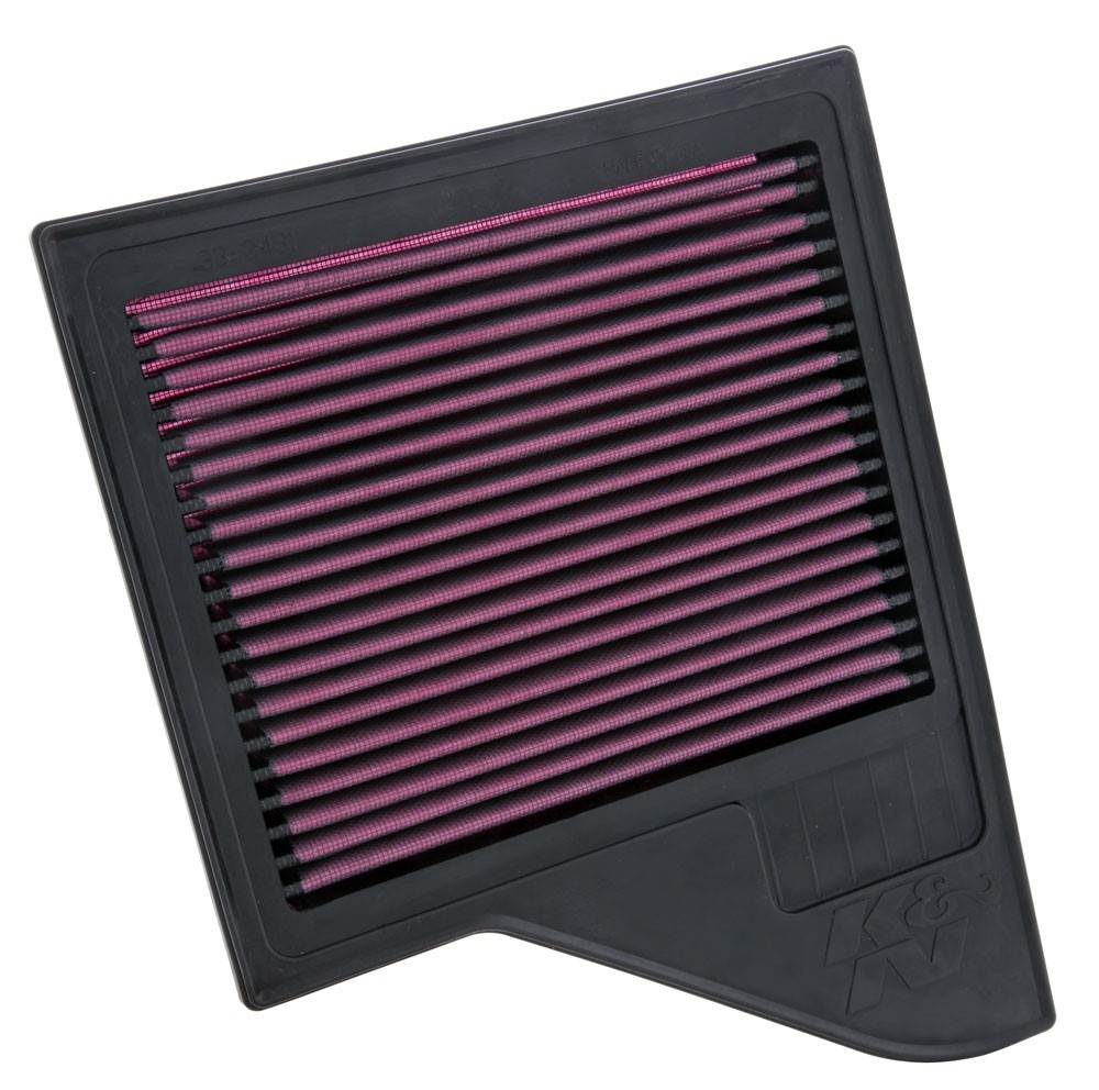K&N Engineering K&N 10 Ford Mustang GT 4.6L-V8 Drop In Air Filter 33-2431