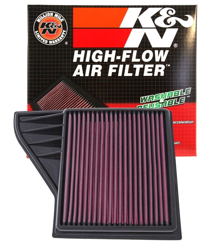 K&N Engineering K&N 10 Ford Mustang GT 4.6L-V8 Drop In Air Filter 33-2431
