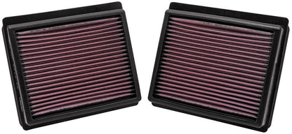 K&N Engineering K&N Replacement Air Filter INFINITI M35 3.5L V6; 09-10 (2 PER BOX) 33-2440