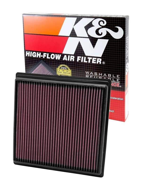 K&N Engineering K&N Replacement Air Filter 10-13 Cadillac SRX 2.8L/3.0L/3.6L V6 33-2444