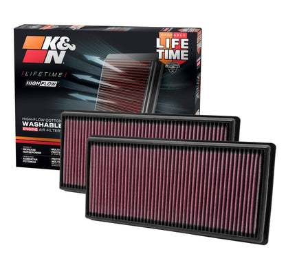 K&N Engineering K&N Replacement Air Filter 09-13 Land Rover Range Rover / 10-13 LR4 / 10-13 Discovery 33-2446