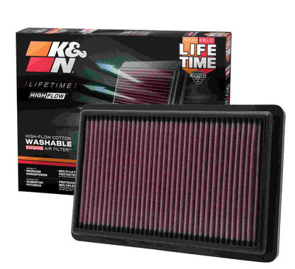 K&N Engineering K&N 10-11 Acura MDX/ZDX 3.7L Drop In Air Filter 33-2454