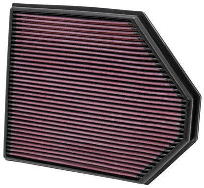 K&N Engineering K&N Replacement Air Filter for 11-12 BMW X3 3.0L L6 33-2465