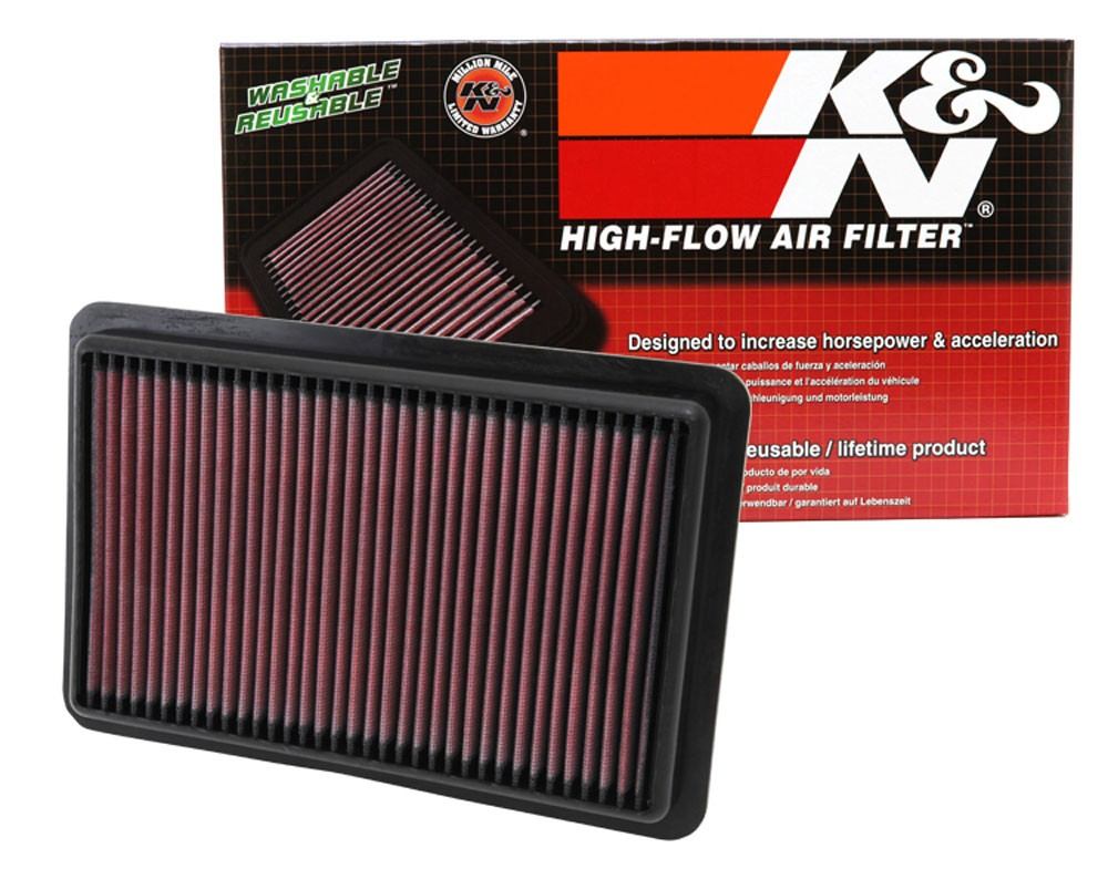 K&N Engineering K&N Replacement Air Filter 12-13 Mazda 3 Skyactiv 2.0L / 13-14 Mazda CX-5 2.0L / 14 Mazda 6 2.5L 33-2480