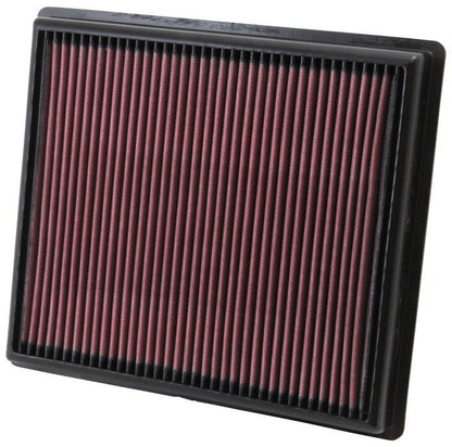 K&N Engineering K&N Replacement Filter 11.25in O/S Length x 10in O/S Width x 1.25in H for 13 Cadillac XTS 3.6L V6 33-2483