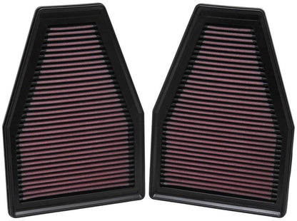 K&N Engineering K&N Replacement Air Filter 12-13 Porsche 911 3.4L / 12 911 3.8L / 13 911 3.6L / 13 911 Carrera 3.8L 33-2484