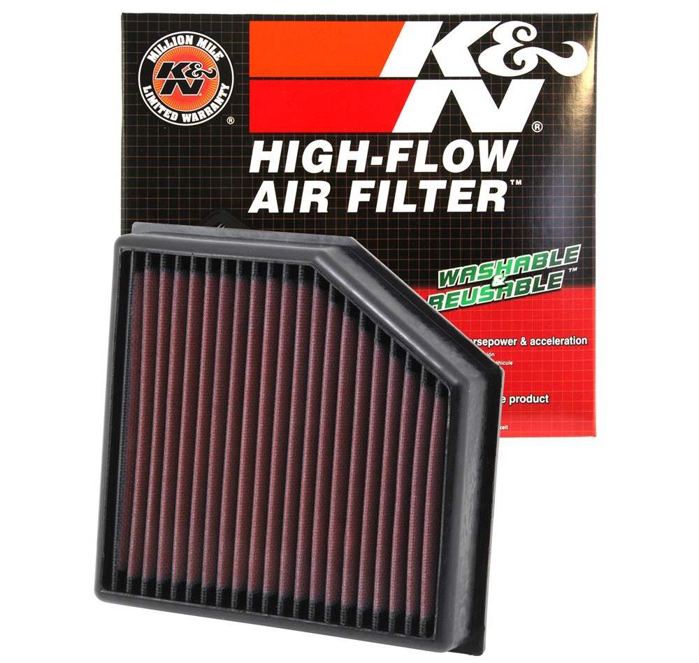 K&N Engineering K&N Replacement Air Filter for 13 Dodge Dart 1.4L/2.0L L4 33-2491