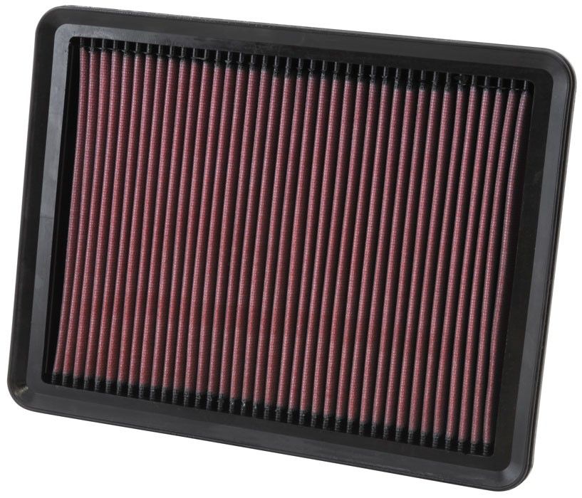 K&N Engineering K&N Replacement Air Filter 11.75in O/S Length x 9in O/S Width x 1.188in H for 13 Hyundai Santa Fe 33-2493
