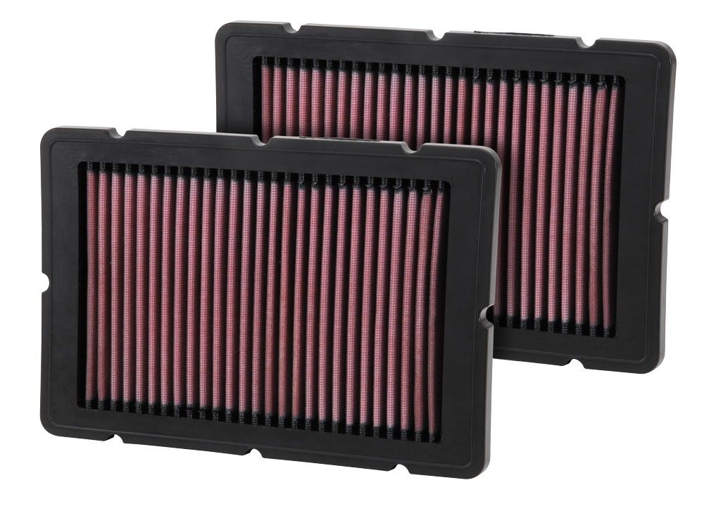 K&N Engineering K&N Replacement Air Filter 05-09 Ferrari F360 11.125in O/S Length x 7.625 O/S Width x 1.313in H 33-2494