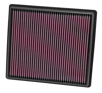 K&N Engineering K&N Replacement Air Filter - Panel for 13 Chevrolet Malibu 2.5L/2.0L 33-2497