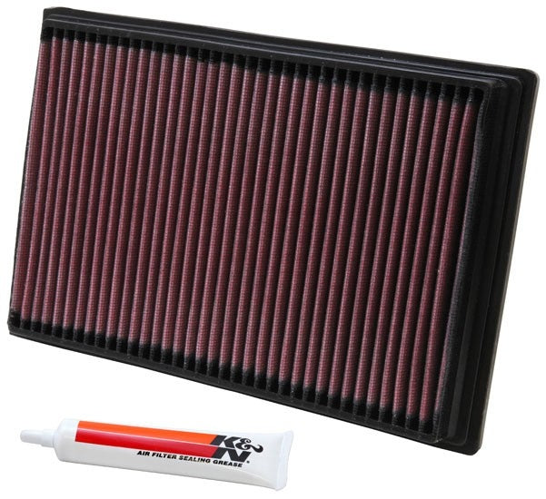 K&N Engineering K&N Replacement Air Filter - Panel 10.688in O/S Length x 7.125in O/S Width x 1.125in H 33-2649
