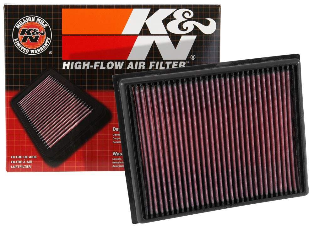 K&N Engineering K&N Replacement Panel Air Filter Fiat 96-07 Palio/96-06 Siena/99-06 Strada/ 07-14 Renault Laguna III 33-2793