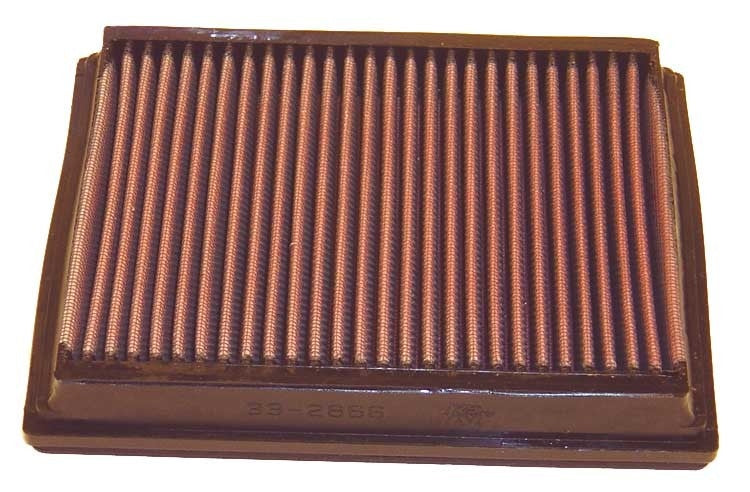 K&N Engineering K&N Replacement Air Filter AUDI RS6, 4.2L-V8 (TWIN TURBO); 2002-2003 (2 FILTERS REQUIRED) 33-2866
