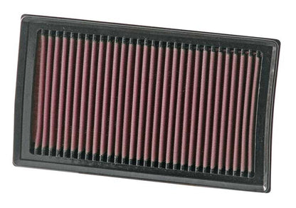 K&N Engineering K&N Replacement Panel Air Filter 2005 Renault Clio III 1.4L 9.25in OS L x 5.5in OS W x 1.125in H 33-2927