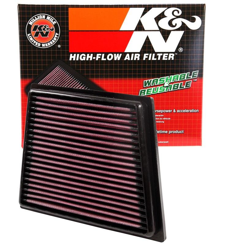 K&N Engineering K&N 08 Ford Fiesta 1.25L-L4 Drop In Air Filter 33-2955