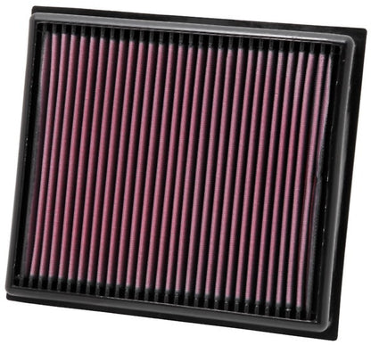 K&N Engineering K&N Replacement Air Filter for Opel / Vauxhall / Saab 11.375in O/S L x 10.125in O/S W x 1.625in H 33-2962