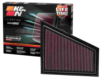 K&N Engineering K&N 09-10 BMW Z4 2.5/3.0L-L6 Drop In Air Filter 33-2963