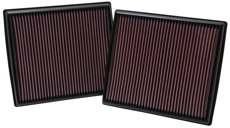 K&N Engineering K&N 06-09 Mercedes GL420 V8-4.0L DSL Drop In Replacement Air Filter (2 Per Box) 33-2973
