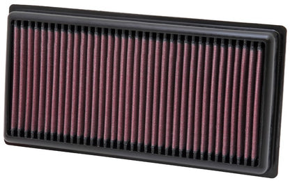 K&N Engineering K&N Replacement Air FIlter 10-11 Fiat 500 0.9L L2 / 11 Lancia Ypsilon 0.9L L2 33-2981