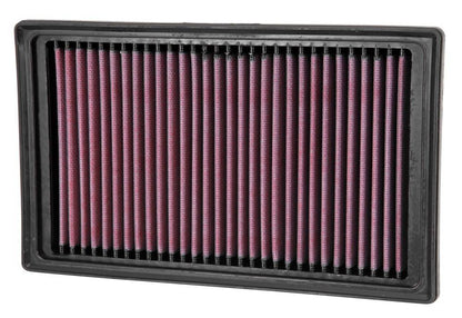 K&N Engineering K&N Replacement Air FIlter Peugeot / Citroen - 10.875in O/S L x 6.563in O/S W x 1.625in H 33-2998