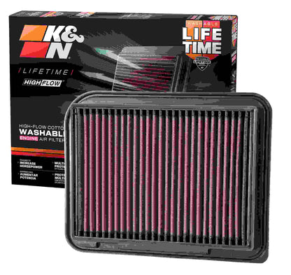 K&N Engineering K&N Replacement Panel Air Filter for Mitsubishi 12-15 Outlander/12-14 ASX/13-14 Lancer 33-3015