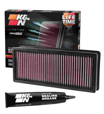 K&N Engineering K&N Replacement Panel Air Filter for 2014 BMW 535D L6 3.0L DSL 33-3028