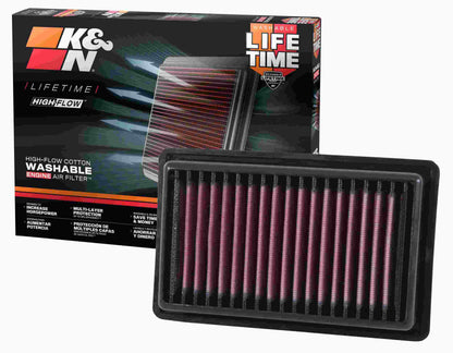 K&N Engineering K&N 2014 Smart Fortwo L3-0.9L F/I Replacement Drop In Air Filter 33-3043
