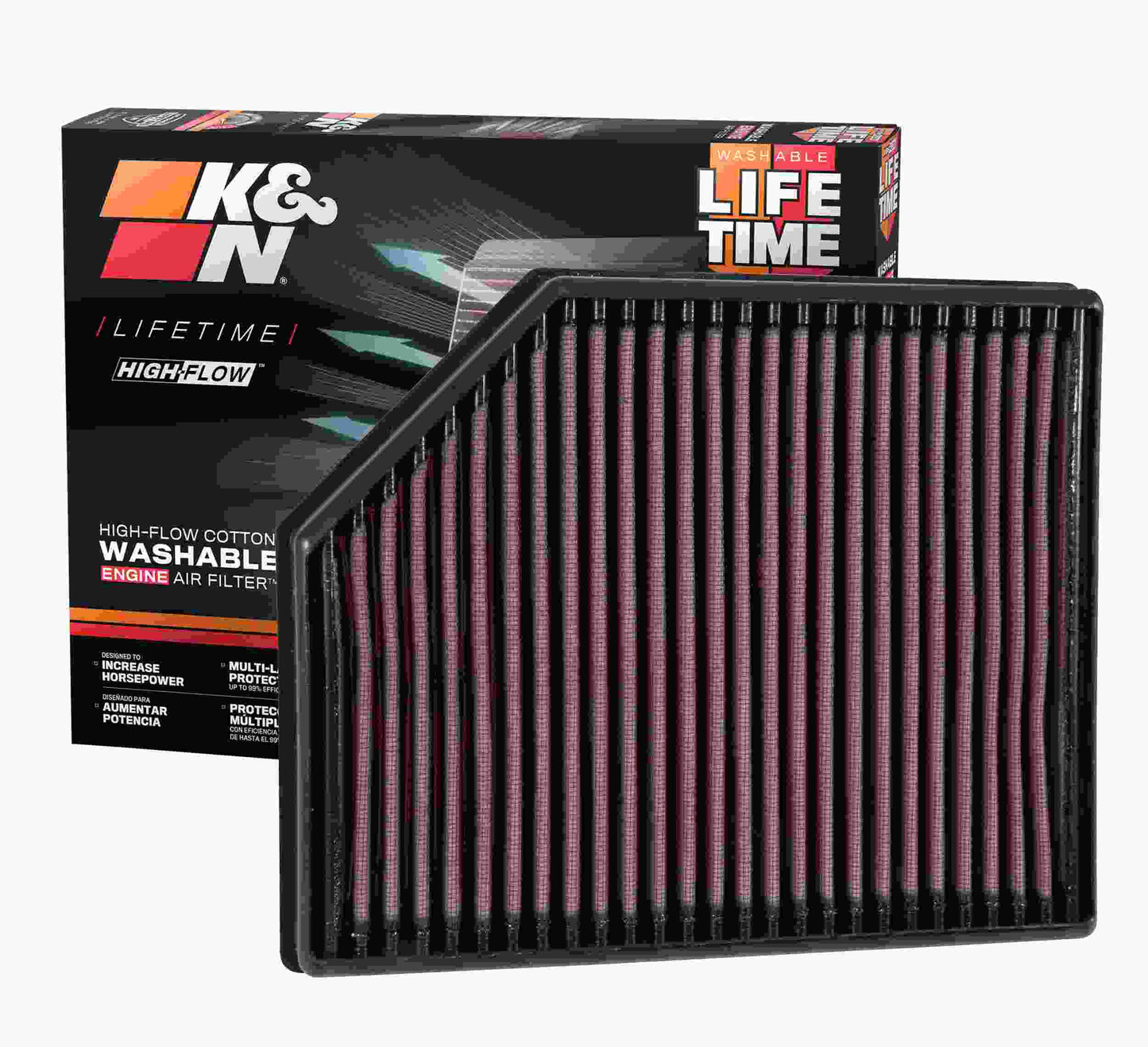 K&N Engineering K&N 16-17 Volvo V90 II L4-2.0L DSL Drop In Replacement Air Filter 33-3065
