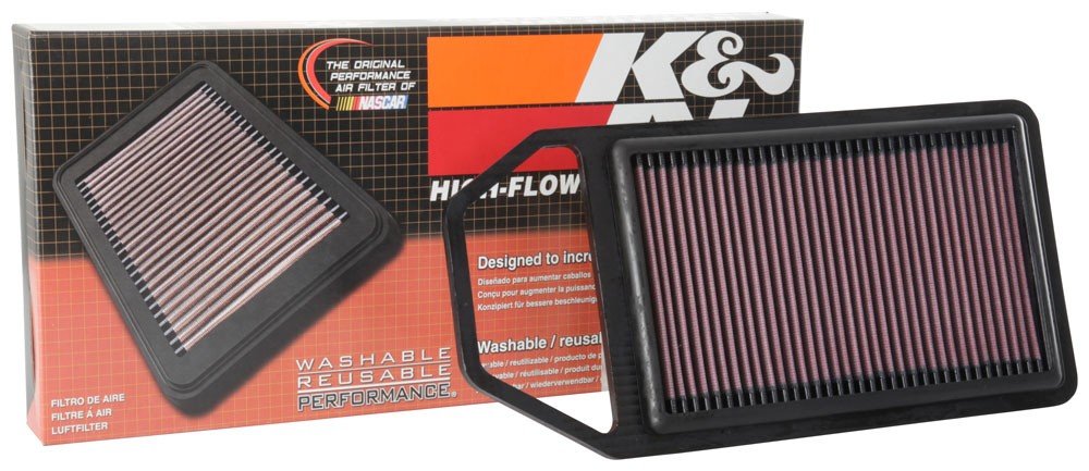 K&N Engineering K&N 15-18 Suzuki Baleno L4-1.2L F/I Replacement Drop In Air Filter 33-3114