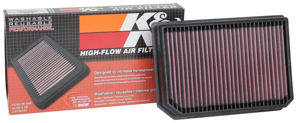 K&N Engineering K&N 2019 Mercedes Benz A250 L4 2.0L F/I Replacement Air Filter 33-3133