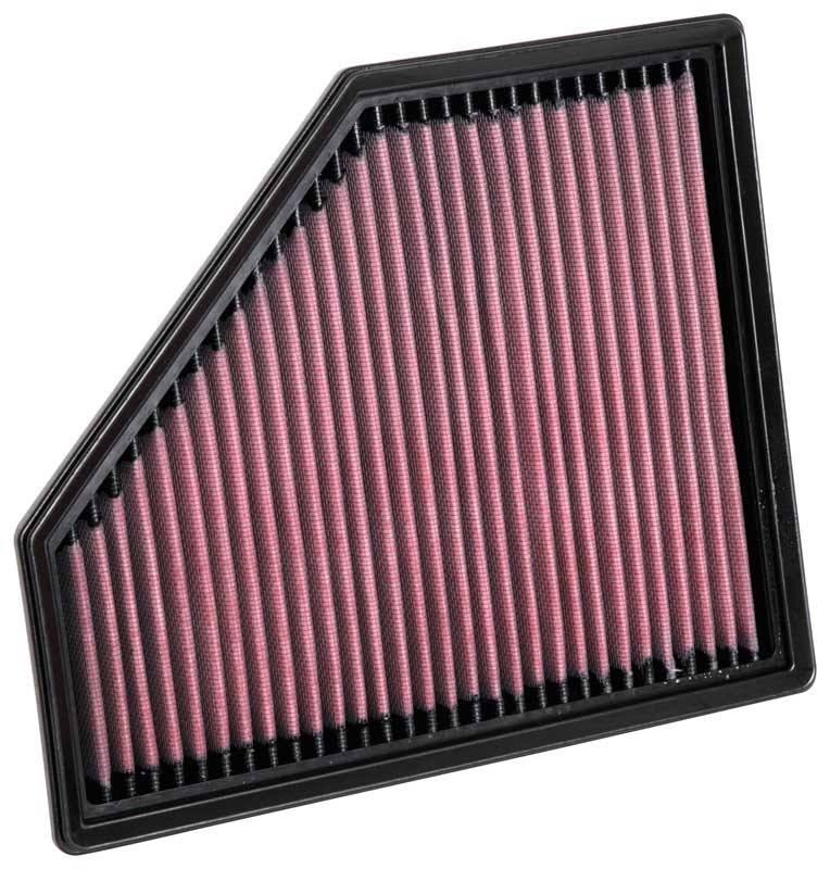K&N Engineering K&N 2019 BMW 330I L4-2.0L Turbo F/I/DSL Replacement Drop In Air Filter 33-3136