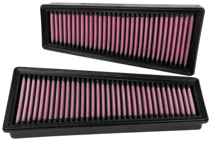 K&N Engineering K&N 17-20 Mercedes Benz E63 V8-4.0L F/I Replacement Drop In Air Filter 33-3140