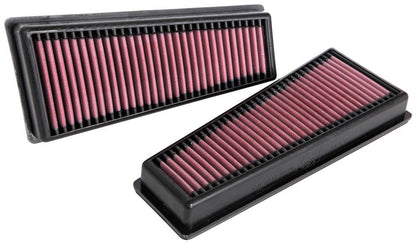 K&N Engineering K&N 17-20 Mercedes Benz E63 V8-4.0L F/I Replacement Drop In Air Filter 33-3140