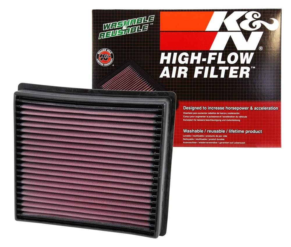 K&N Engineering K&N Replacement Panel Air Filter for 13-14 Dodge Ram 2500/3500/4500/5500 6.7L L6 Diesel 33-5005