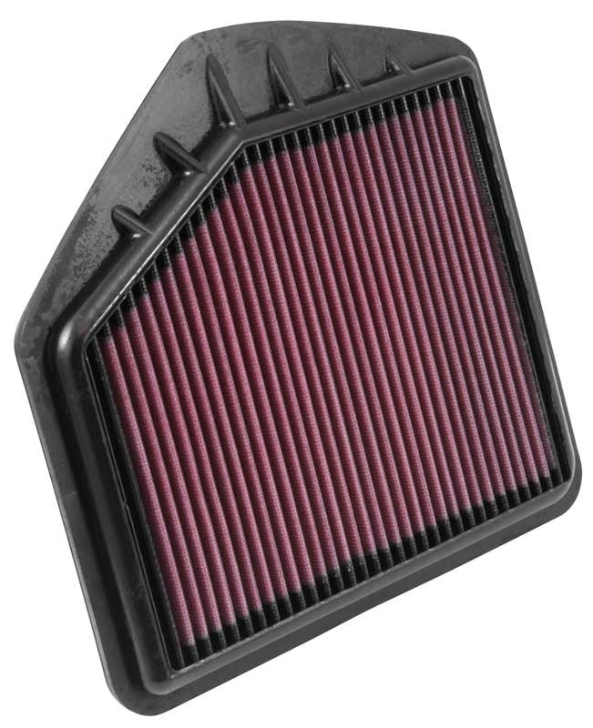 K&N Engineering K&N Replacement Panel Air Filter for 2015 Hyundai Genesis Sedan 5.0L V8 (Right) 33-5020