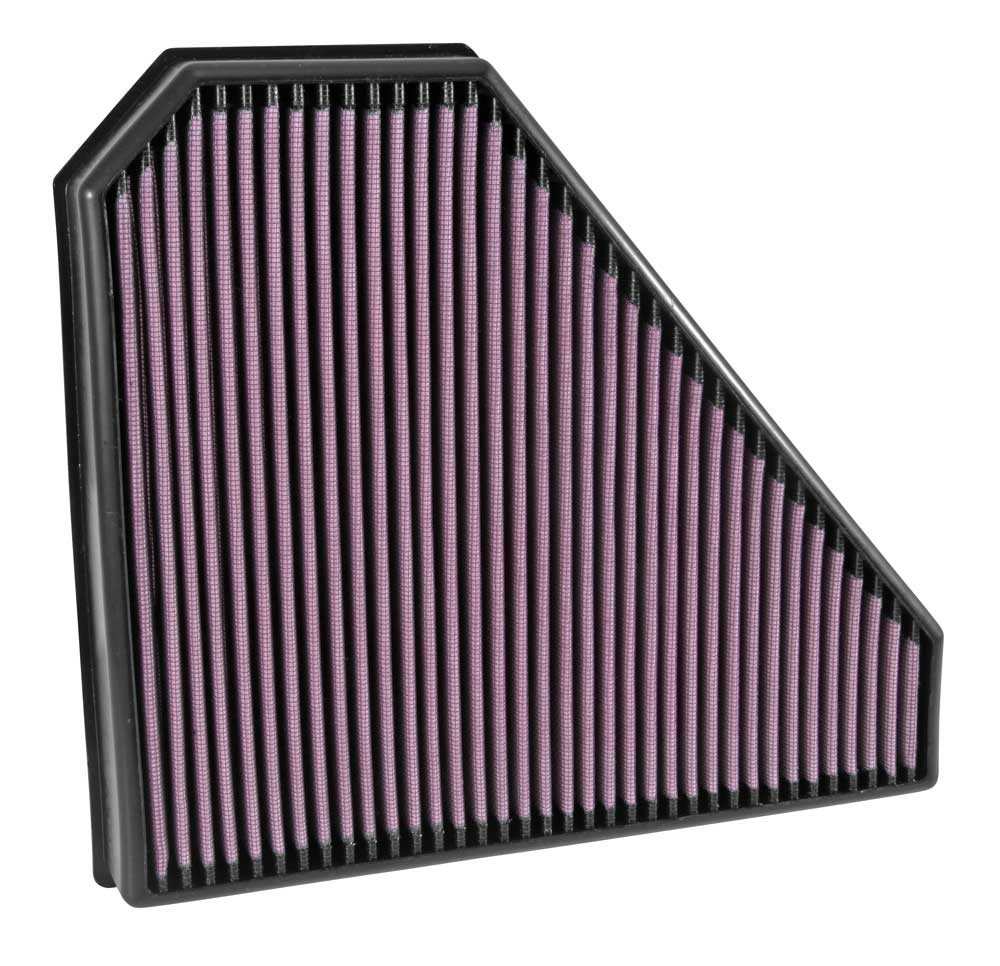 K&N Engineering K&N Replacement Panel Air Filter for 14-15 Cadillac CTS V-Sport 3.6L V6 33-5028
