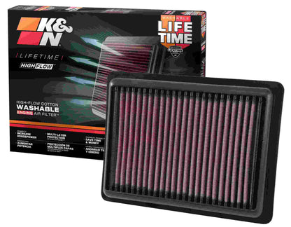 K&N Engineering K&N 16-18 Chevrolet Spark L4-1.4L F/I Replacement Drop In Air Filter 33-5043