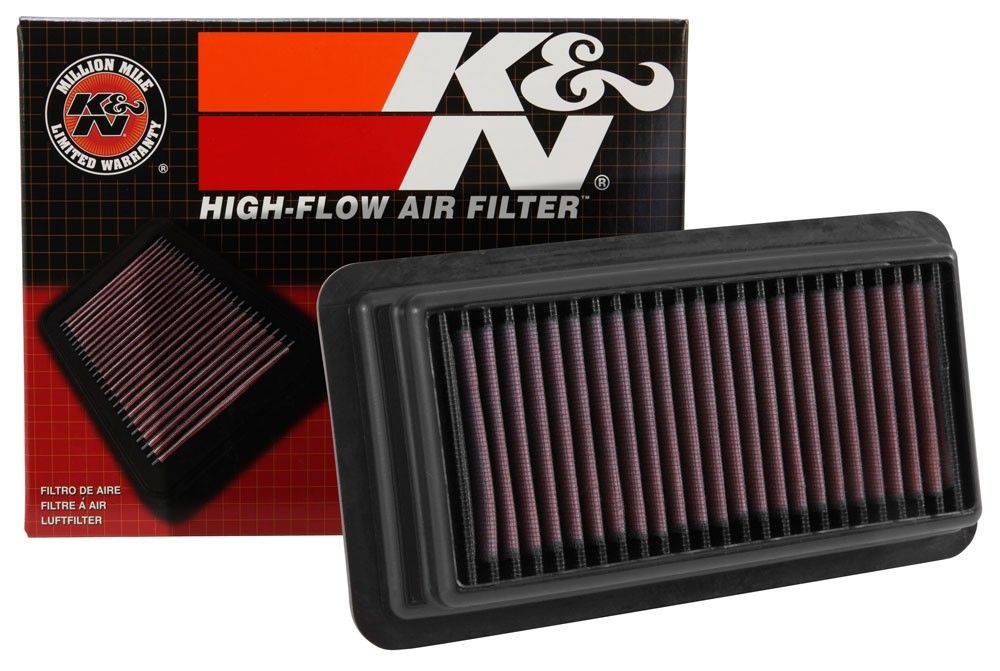 K&N Engineering K&N 2016-2017 Honda Civic L4-1.5L F/I Replacement Drop In Air Filter 33-5044