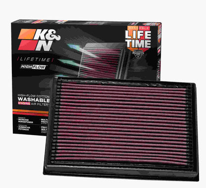 K&N Engineering K&N 2016 Nissan Titan XD V8-5.0L Replacement Drop In Air Filter 33-5048