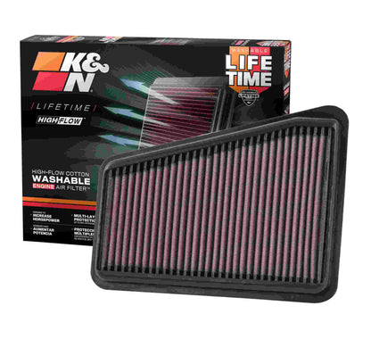 K&N Engineering K&N 2018 Kia Stinger GT V6-3.3L Left Side Drop In Air Filter 33-5067