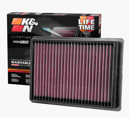 K&N Engineering K&N 16-19 Lexus RX450H V6-3.5L F/I Replacement Drop In Air Filter 33-5079