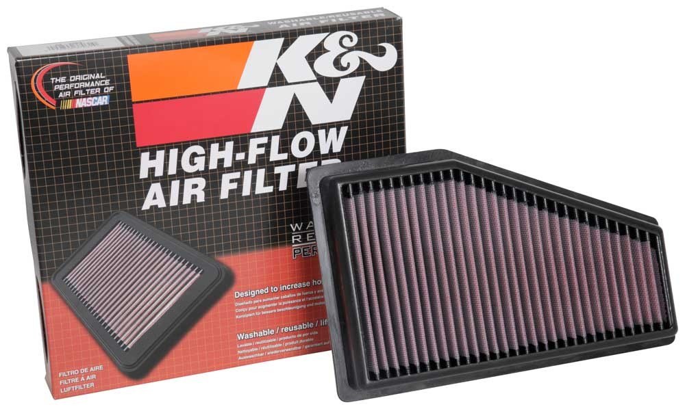 K&N Engineering K&N 2019 Jeep Cherokee L4-2.4L V6-3.2L F/I Replacement Drop In Air Filter 33-5089