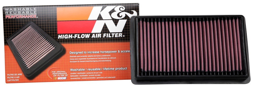 K&N Engineering K&N 2020 Jeep Wrangler V6-3.0L DSL Replacement Air Filter 33-5106